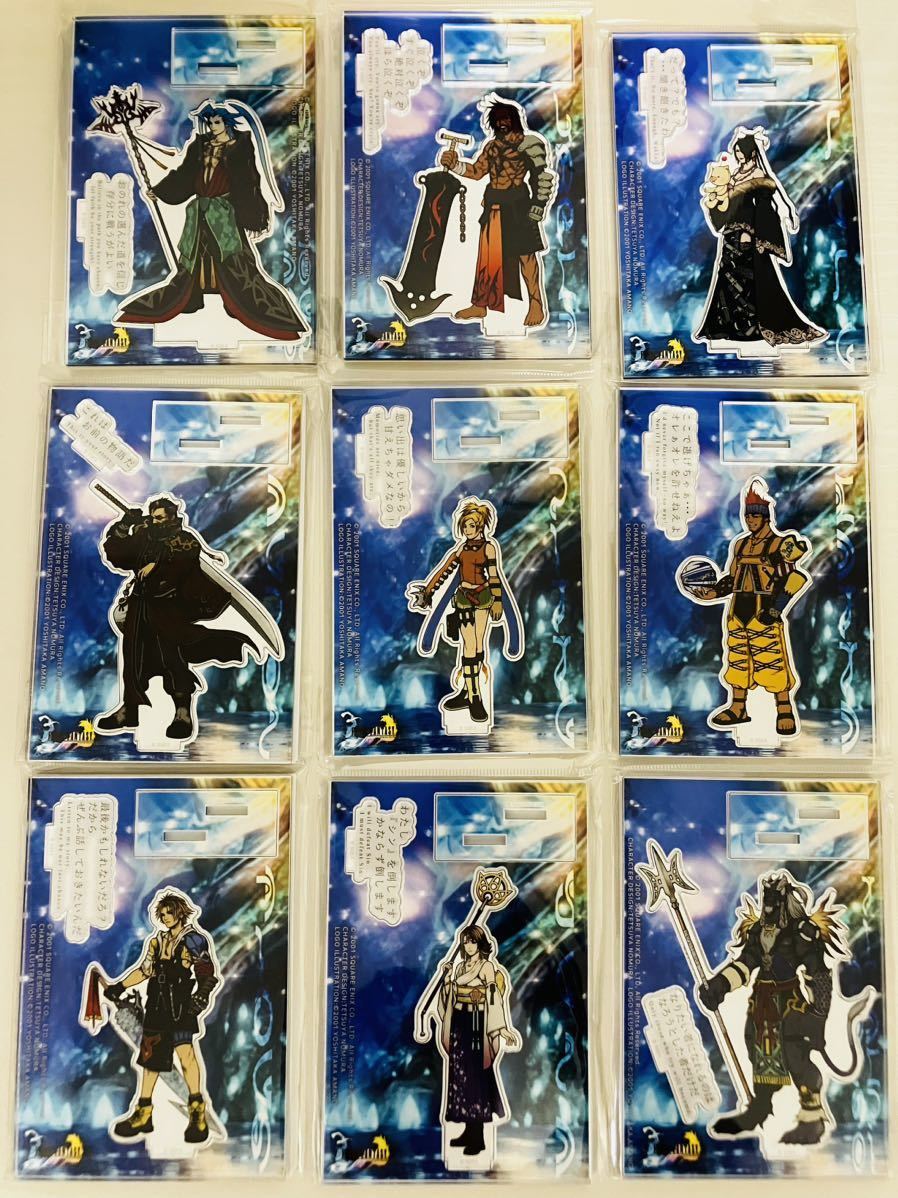  новый продукт kabuki FINAL FANTASY Final Fantasy Ⅹ акрил подставка Tiida yuuna Play a-tsu модифицировано FFX пиксел li тормозные колодки VINYL ff10