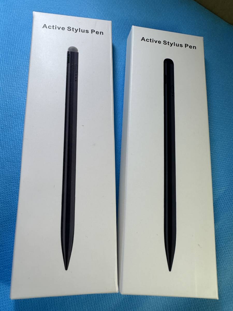 【送料無料】iPadペンシル　互換ApplePencil タッチペン　2本セット！ブラック_画像1