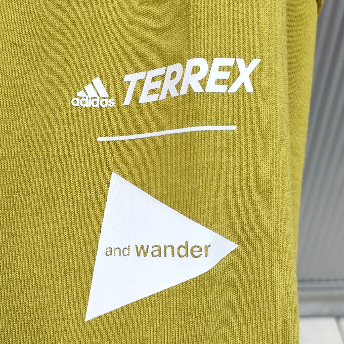 2022AW】新品/アディダスadidas × アンドワンダーand wander/テレックスTERREX/スウェット/フーディー/パーカー/L/ユニセックス/定価18700_画像5