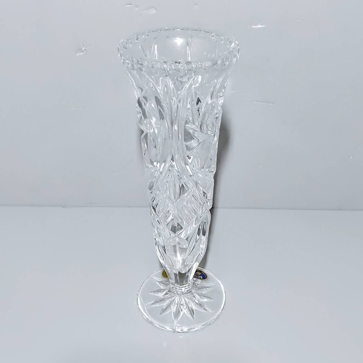 BOHEMIA GLASS ボヘミアガラス 灰皿 高品質クリスタルガラス 箱付 灰皿