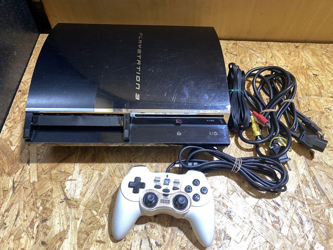 初期型 プレステ3 PS3 すぐ遊べるセット CECHA00 PS2動作可能-