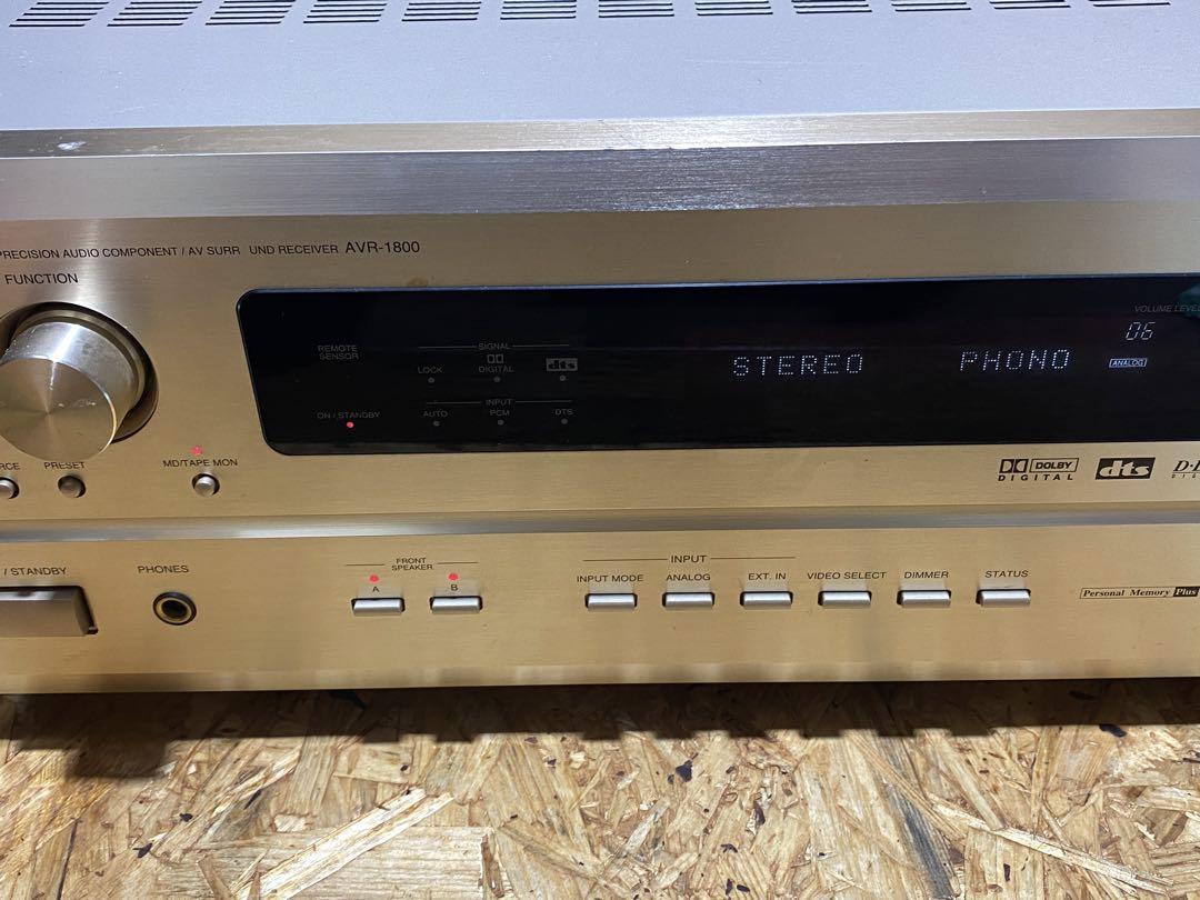 USED AV Surround receiver AV amplifier AVR-1800 DENON Denon 