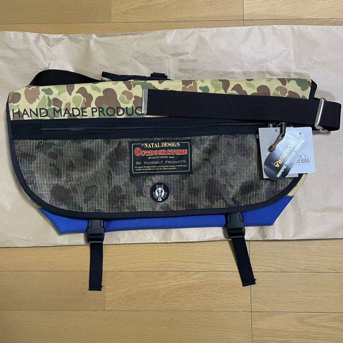 限定 レア RIDE BAG NATAL DESIGN RIDE IN STATE MESSENGER BAG CAMO ライドバッグ ネイタルデザイン メッセンジャーバッグ カモ 新品