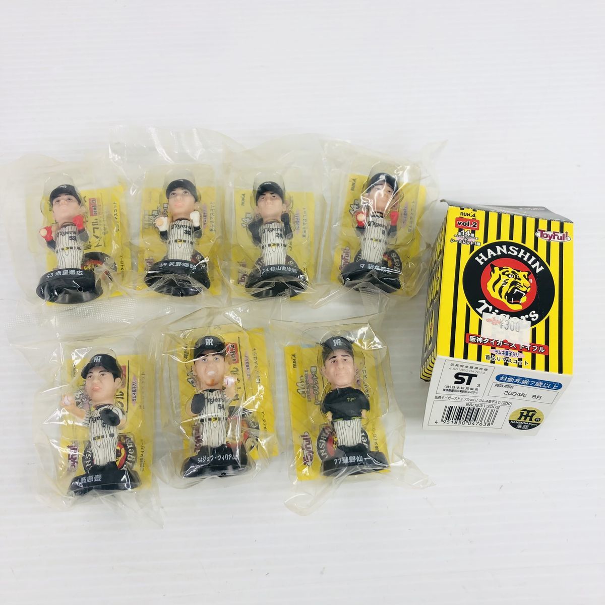 ○【同梱B】【中古品】阪神タイガース 首振りミニフィギュアまとめ＆阪神V1 2003年阪神タイガース全記録 DVDBOX 2400031055990_画像2