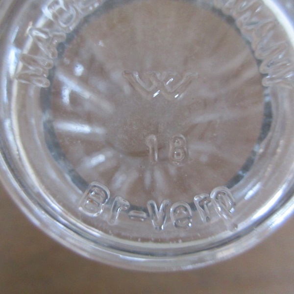 イギリス インテリア雑貨 ガラス製 フラワーベース 花瓶 花器 一輪挿し 置き物 飾り 英国 glass 1054sc_画像7