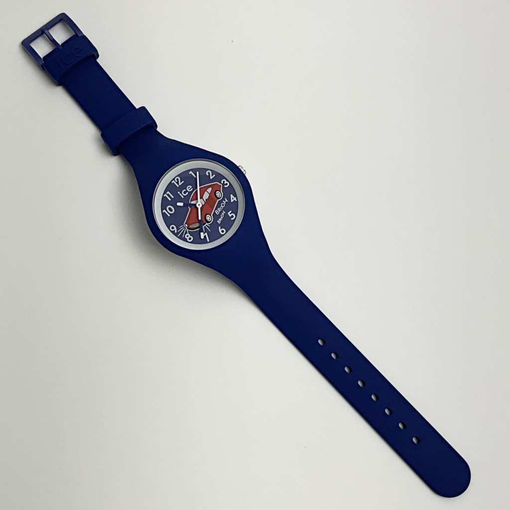 [美品 箱付属品なし] アイスウォッチ 腕時計 ice watch ICE 017891 ブルー Car 車 ICE fantasia Small キッズ_画像2