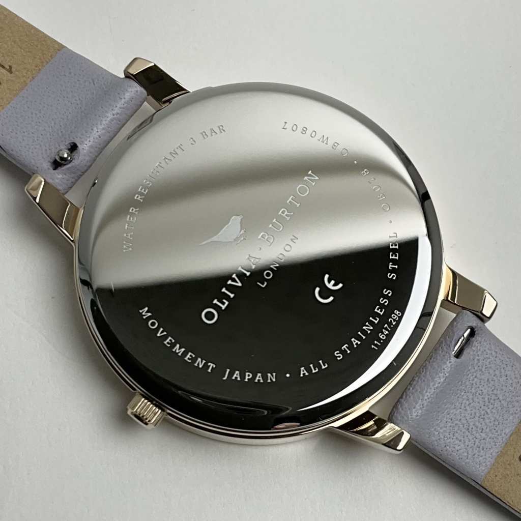 [ジャンク品扱い 箱付属品なし] オリビアバートン 腕時計 レディース OLIVIA BURTON OB16VM45 アブストラクトフローラル ビッグダイヤルの画像3