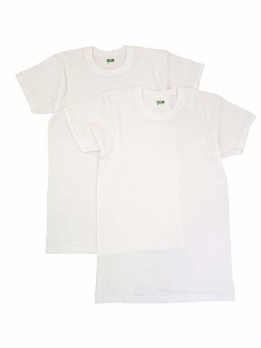[グンゼ] インナーシャツ やわらか肌着 綿100% 抗菌防臭加工 半袖丸首 2枚組 SV61142 メンズ ホワイト 日本LL (日本サイズ2_画像1