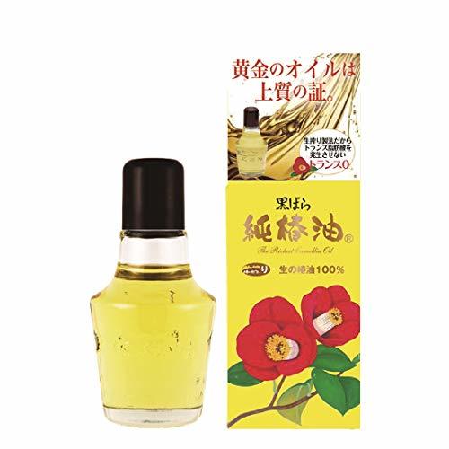 ツバキオイル 黒ばら 純椿油 47mL ヘアオイル 47ミリリットル (x 1)_画像1