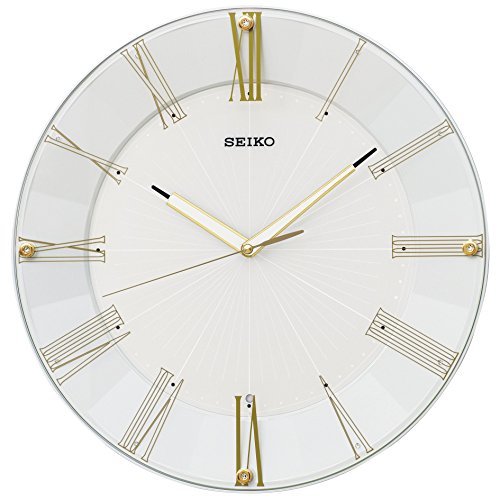 【一部予約!】 アナログ 電波 掛け時計 セイコークロック 白 直径32.7×4.6cm SEIKO KX214H パール 目覚し時計 【一部予約!】 アナログ 電波 掛け時計 セイコークロック 白 直径32.7×4.6cm SEIKO KX214H パール 目覚し時計