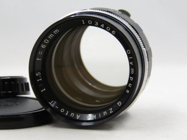 [20310W1]★極上美品★OLYMPUS G.Zuiko Auto-T 60mm F1.5_専門店より限定入荷しました！！