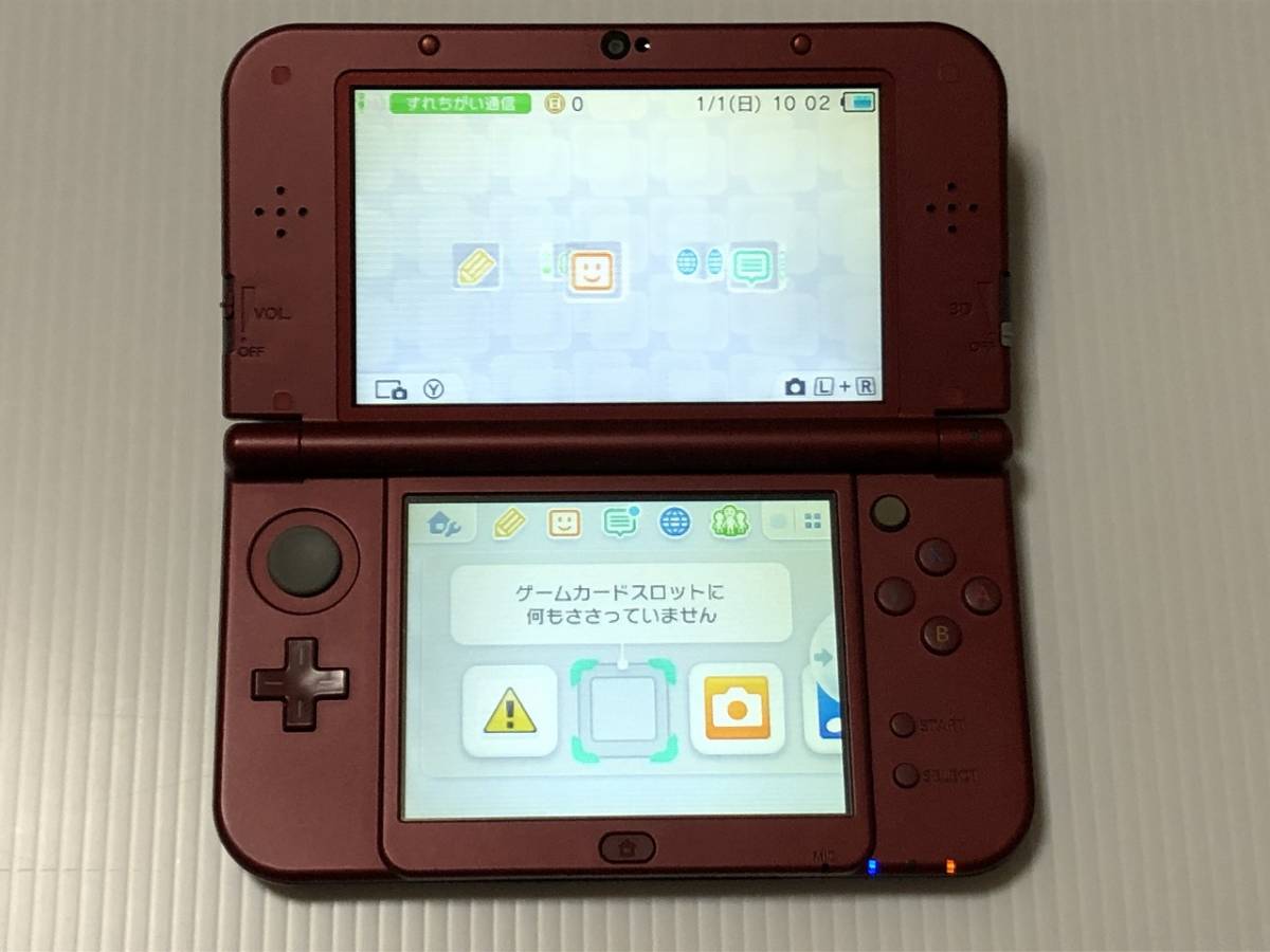 Newニンテンドー3DSLL 本体 中古 美品 モンスターハンタークロス