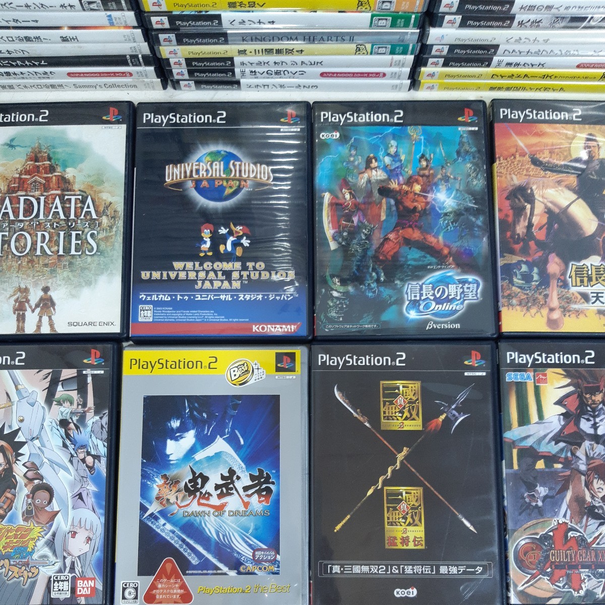 25 PS2ゲームソフト/ジャンク/まとめ売り/1円スタート/プレステ2