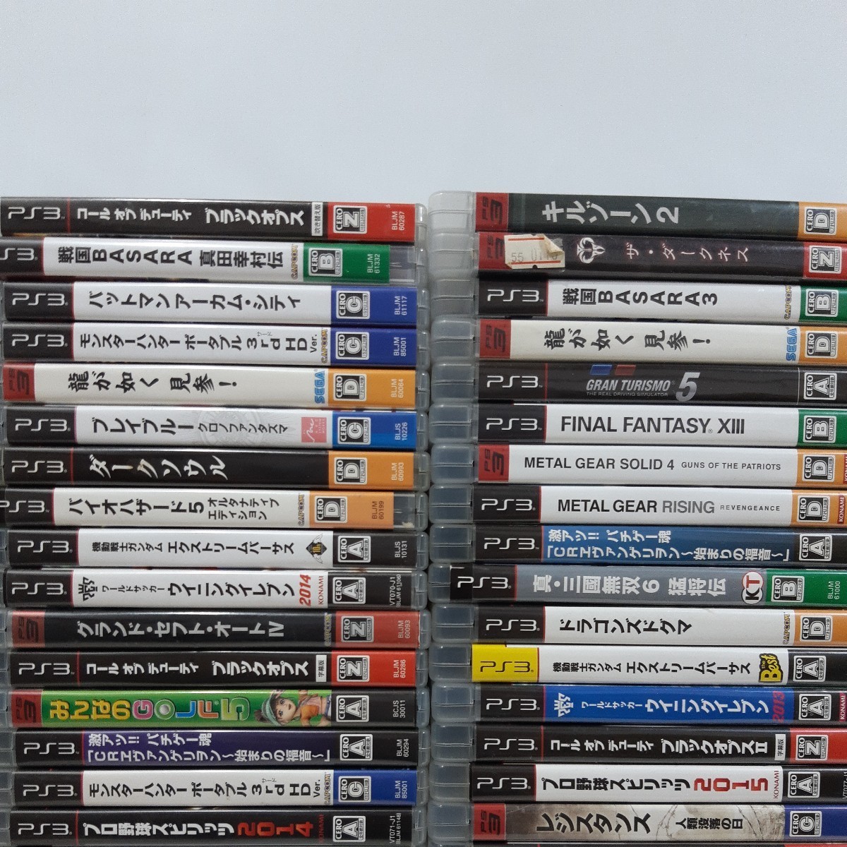 21 PS3ゲームソフト/ジャンク/まとめ売り/１円スタート/２０８本セット