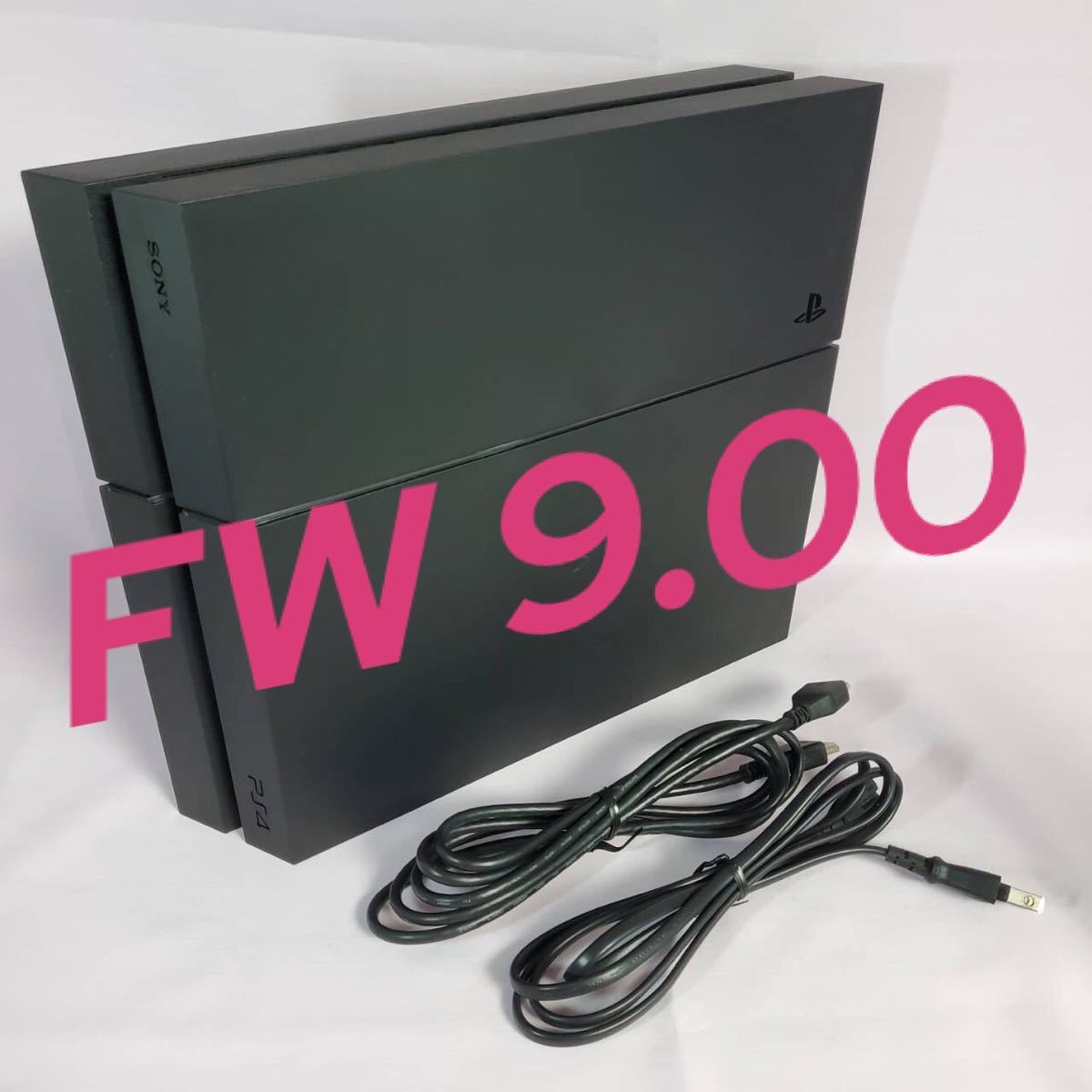 FW 9.00 Ver.9.00 CUH-1200A 動作確認済みブラック封印シール有り分解