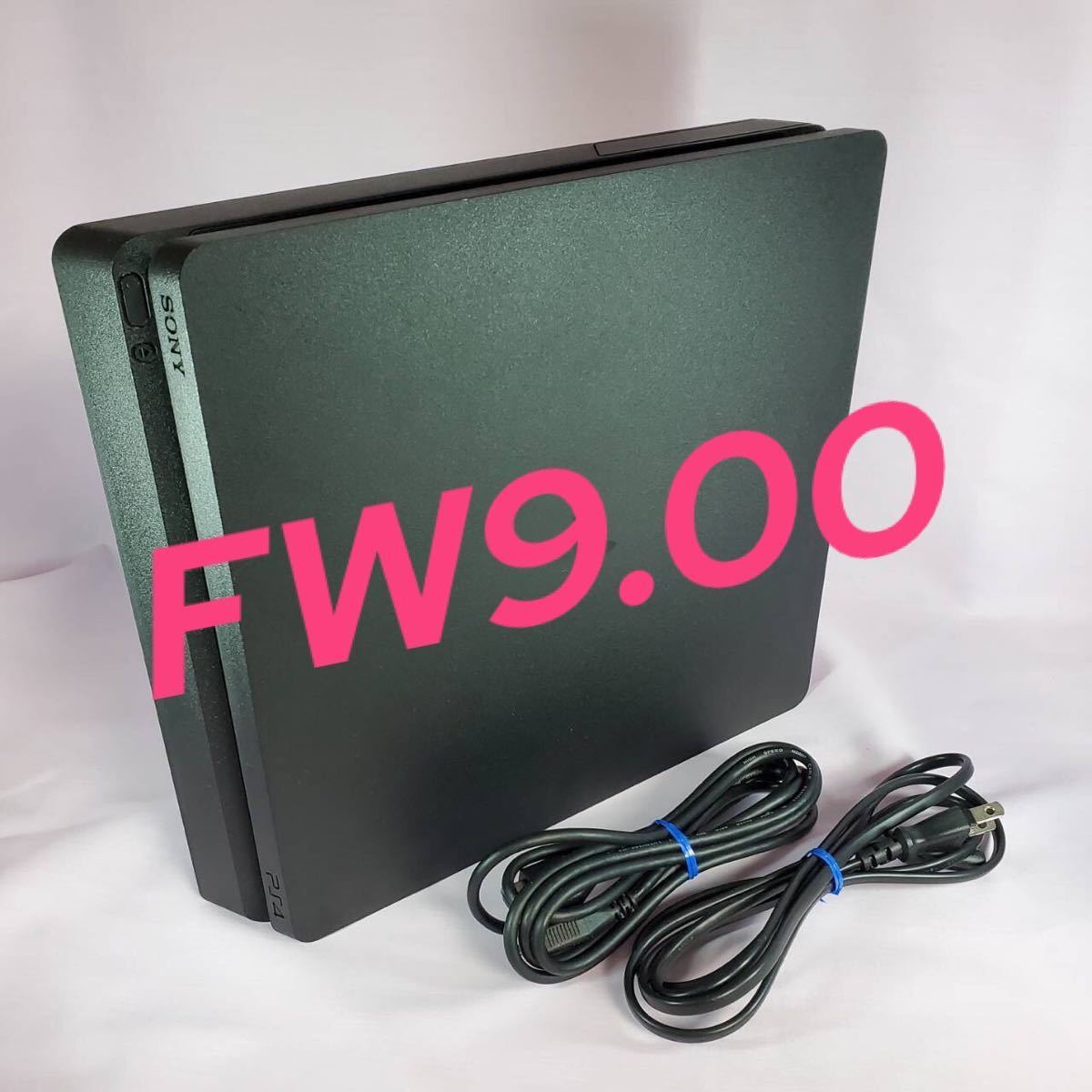 FW 9.00 Ver.9.00 CUH-2200A 動作確認済みPS4 本体ブラック封印シール