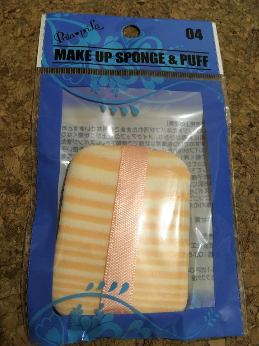 M43 [Неиспользуемый / Неокрытый] Prila Prila Make Up Sponge &amp; Puff Prira Prira Plilla Makeup Sponge &amp; Puff 04 Bundled