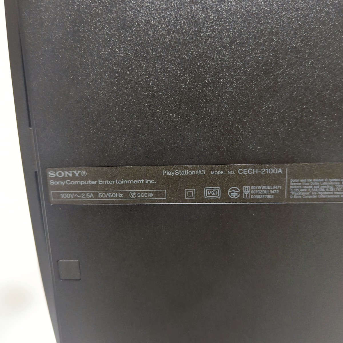 SONY ソニー PlayStation3 プレイステーション3 PS3本体 CECH-2100A チャコールブラック JChere雅虎拍卖代购 CECH-2100A