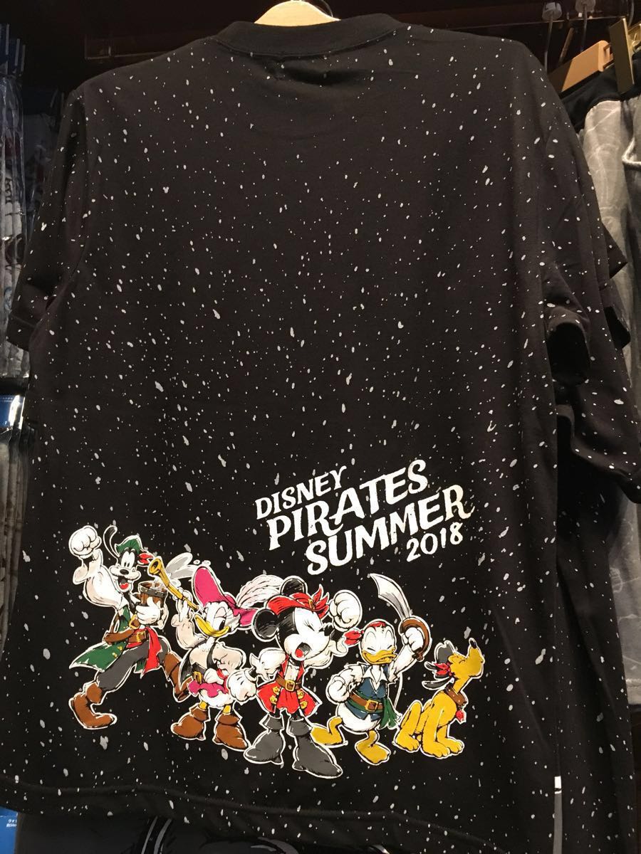 Paypayフリマ Sサイズ 新品 ディズニーシー パイレーツサマー Tシャツ 18 ミッキー 海賊 ジャックスパロウ夏祭り プルート ディズニー