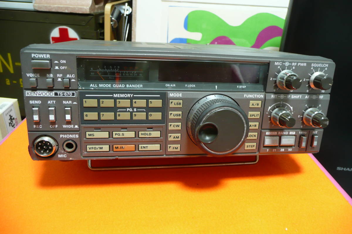 TRIO-KENWOOD TS-670 ジャンク品 トリオ-ケンウッド ALL MODE QUAD