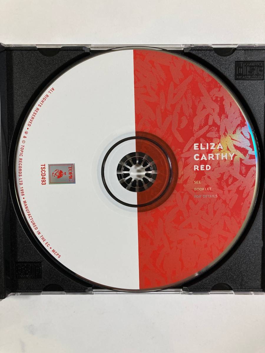 【FOLK MUSIC】エリザ・カーシー（ELIZA CARTHY）「RED RICE」（レア）中古CD2枚組＋シングルCD、欧州初盤、FK-1の画像5