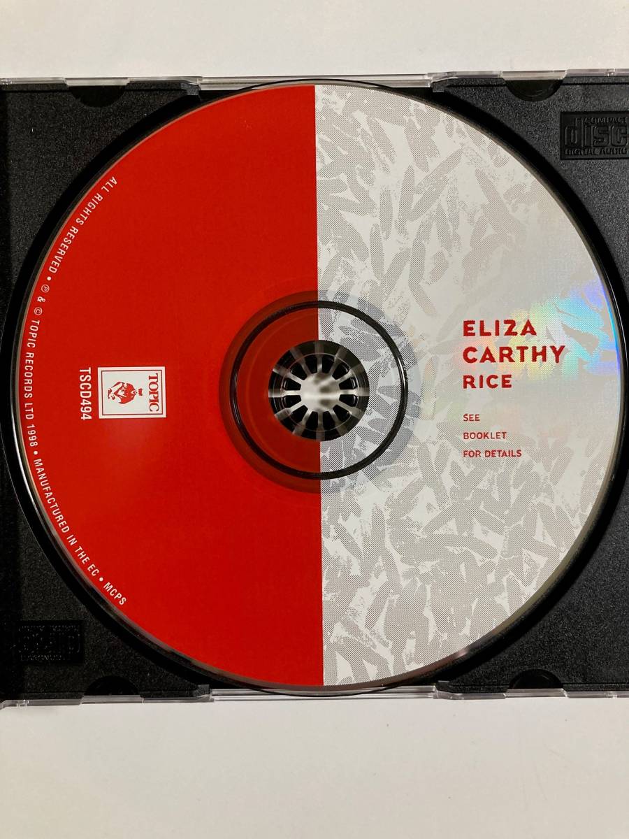 【FOLK MUSIC】エリザ・カーシー（ELIZA CARTHY）「RED RICE」（レア）中古CD2枚組＋シングルCD、欧州初盤、FK-1_画像8