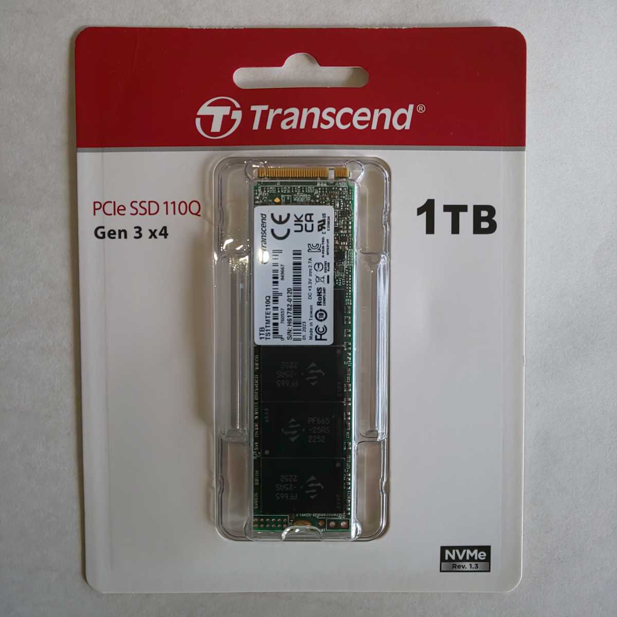 格安SALEスタート！ 1TB SSD M.2 TS1TMTE110Q トランセンド Transcend