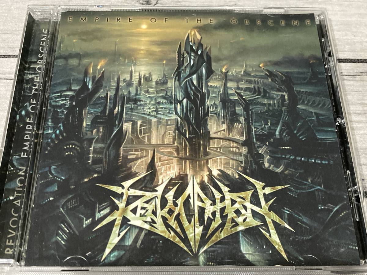 デスラッシュ　REVOCATION/EMPIRE OF THE OBSCENE　輸入盤CD_画像1