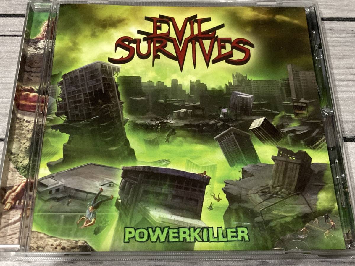 NWOTHM　Evil Survives/Powerkiller 　輸入盤CD　Iron Maidenタイプ_画像1