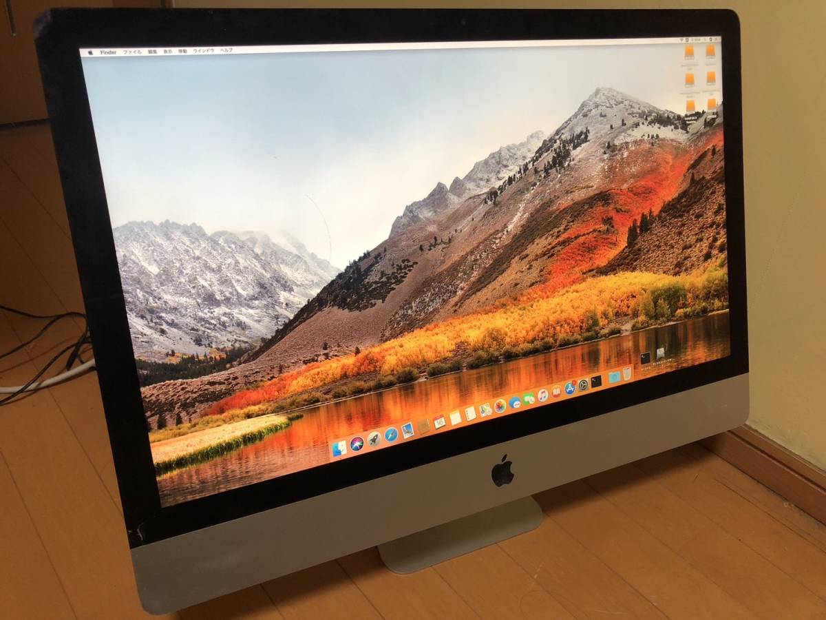 ◇◇K030 Apple iMac Late2013 27インチ CPU/Core i5 4570 HDD/なし