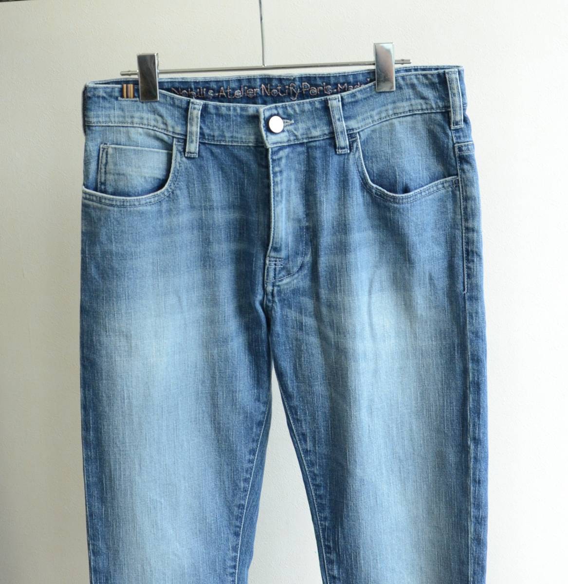 Notify Nobilis CROPPED ビンテージ加工 ストレッチ デニムパンツ size 30