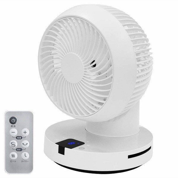 第1位獲得!】 梅雨 360度 首振り 送風機 扇風機 節電 省エネ DC