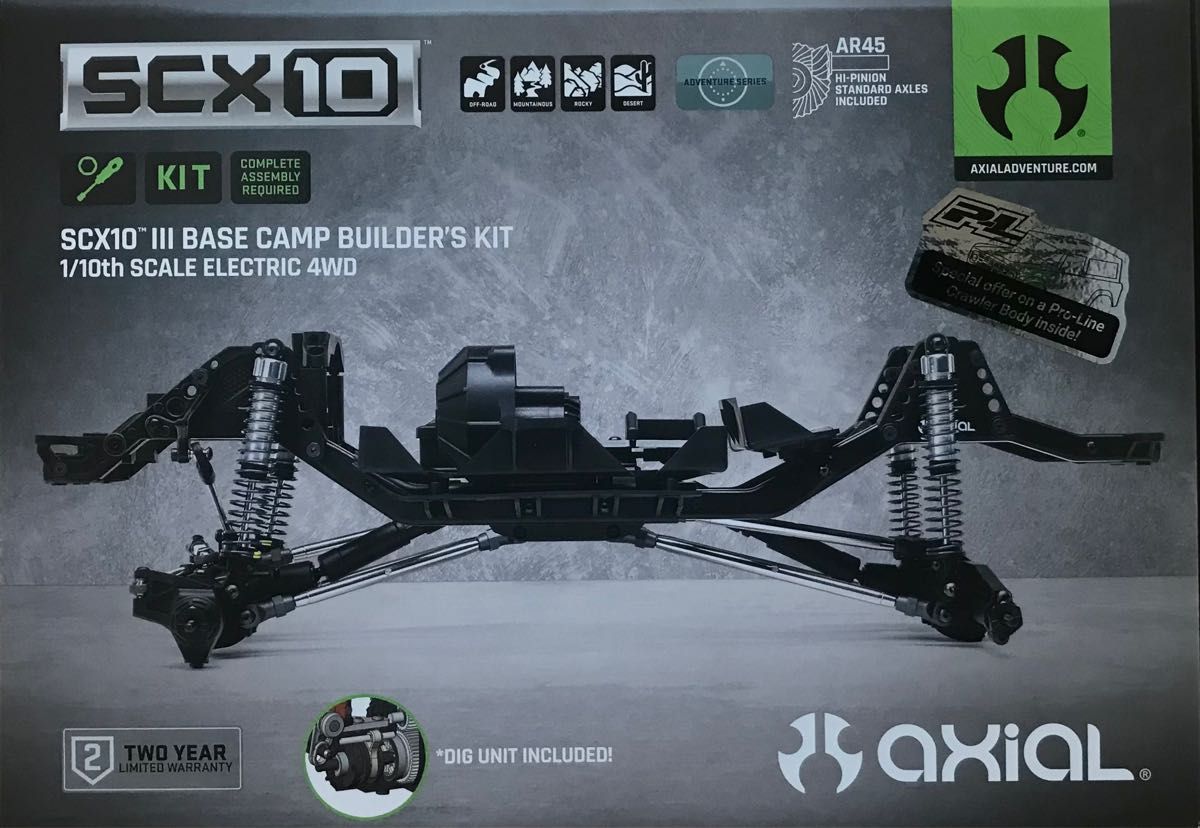 Axial SCX10 III Base Camp ビルダーズキット 新品未開封 アキシャル