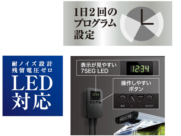 GEX SMART TIME (スマートタイム) 熱帯魚 観賞魚用品 水槽用品 ライト ジェックス_画像2