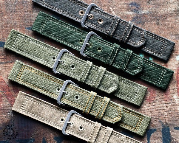 *30% off 1940s canvas strap 2pw 20mm STONEWALL America army the US armed forces army for clock military watch Vintage clock belt NATO