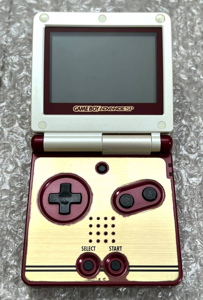 非売品・動作確認済み〉GBA ゲームボーイアドバンスSP 本体 ファミコン