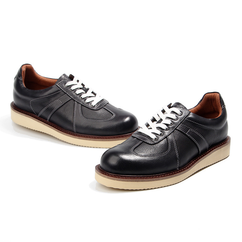  кожа спортивные туфли 24.5cm мужской обувь натуральная кожа черный телячья кожа шнур обувь casual 2002-5BK