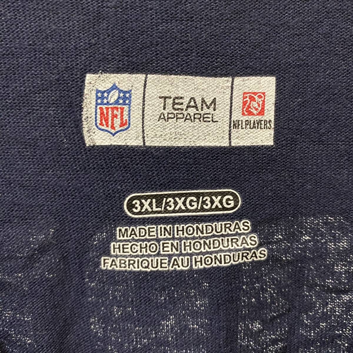 【１円スタート】90′s NFL 良デザイン Tシャツ 古着 ヴィンテージ 海外 アメリカ 輸入 【1764】_画像3