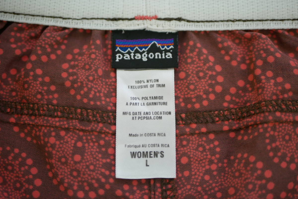 35S パタゴニア patagonia　00年製　スイムショーツ　ナイロンショーツ　ナイロン【WOMENS 　L】_画像3
