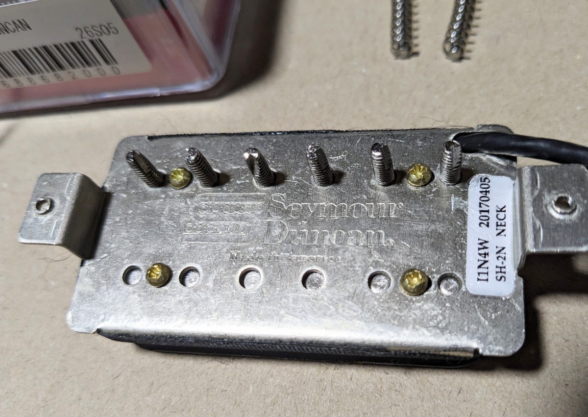 Seymour Duncan ピックアップ SH-2n Jazz ネック セイモアダンカン