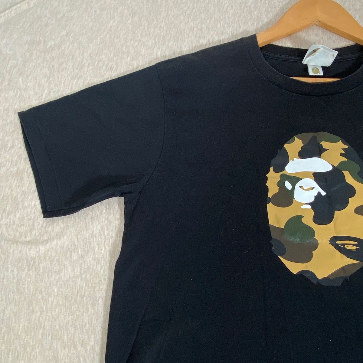 初売り限定品　アベイシングエイプ　ape カモ柄ビックエイプ　デカ猿　半袖Tシャツ　XLサイズ Yahoo!フリマ（旧） 3