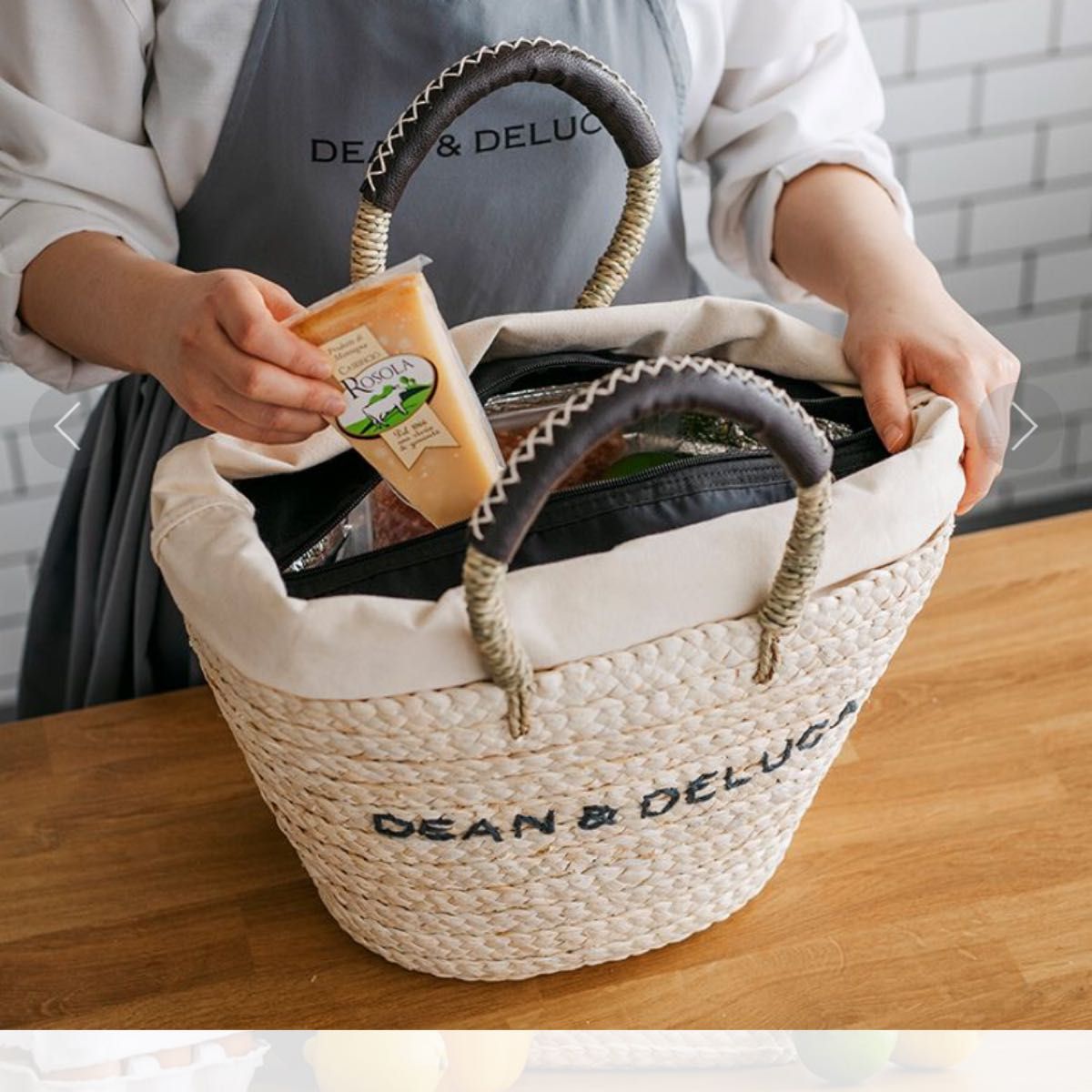 DEAN&DELUCA×BEAMS COUTUREディーンデルーカ保冷カゴバッグ|Yahoo