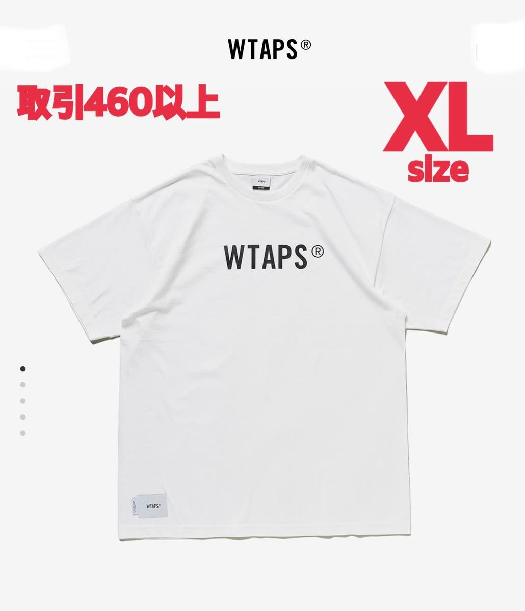 WTAPS 2023SS SIGN SS TEE WHITE XLサイズ ダブルタップス サイン ロゴ