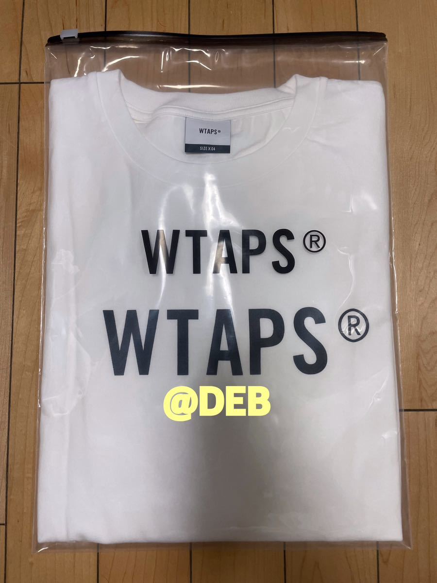 WTAPS 2023SS SIGN SS TEE WHITE XLサイズ ダブルタップス サイン ロゴ