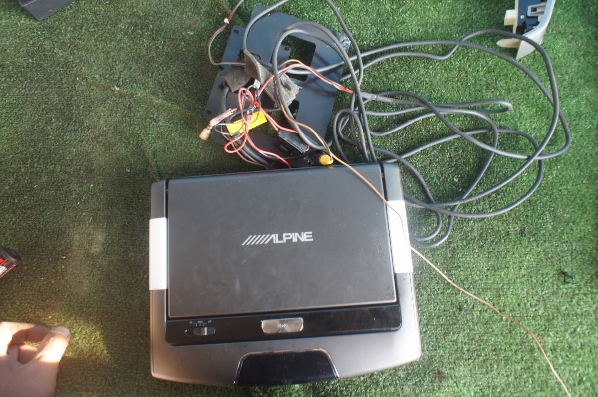 ALPINE 10.2フリップダウンモニター モニター TMX-R3200S Yahoo!オークション - リアモニター ALPINE アルパイン TMX