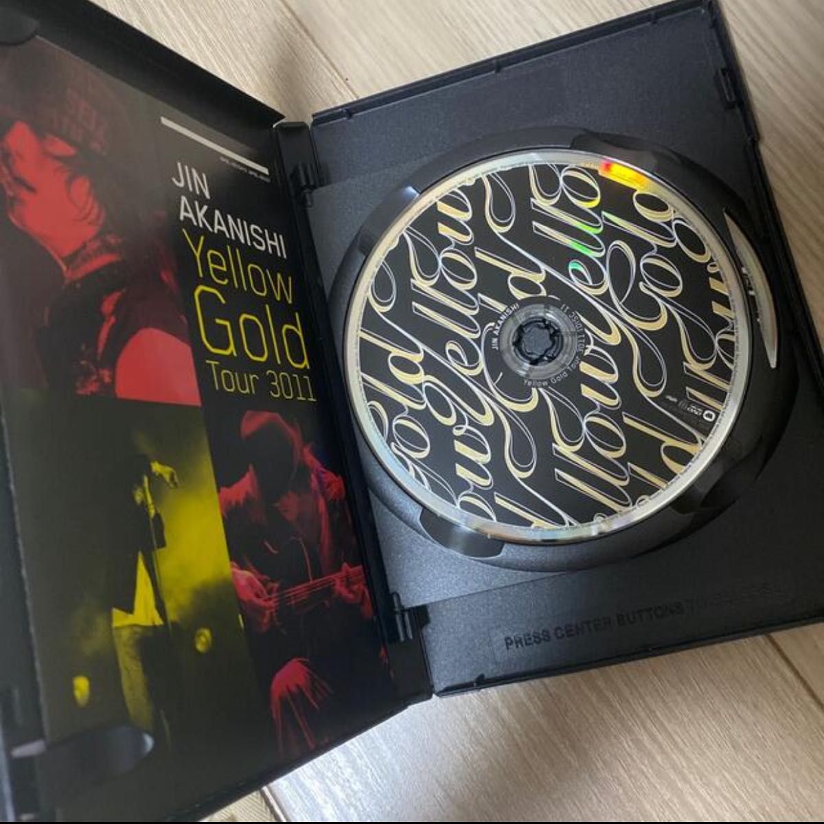 DVD　赤西仁　3011 yellowgoldtour 初回限定盤A