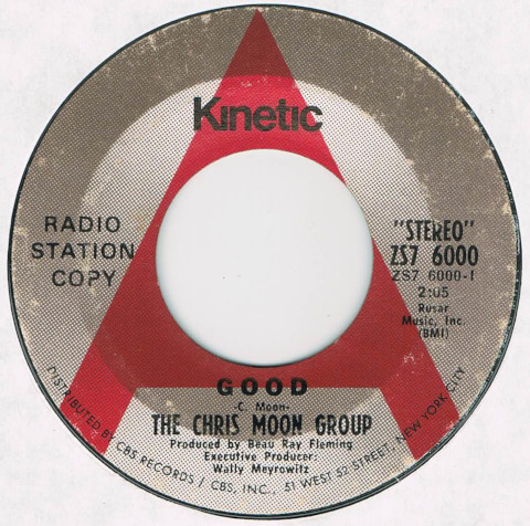 ●THE CHRIS MOON GROUP / GOOD [US 45 ORIGINAL 7inch シングル PROMO 試聴]の画像1