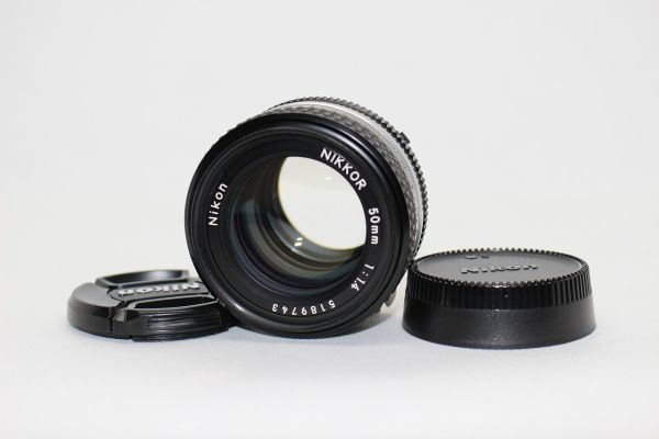 安いそれに目立つ 極美品■ニコン NIKON AI-S 50mm F1.4 単焦点レンズ #Z2438 ニコン