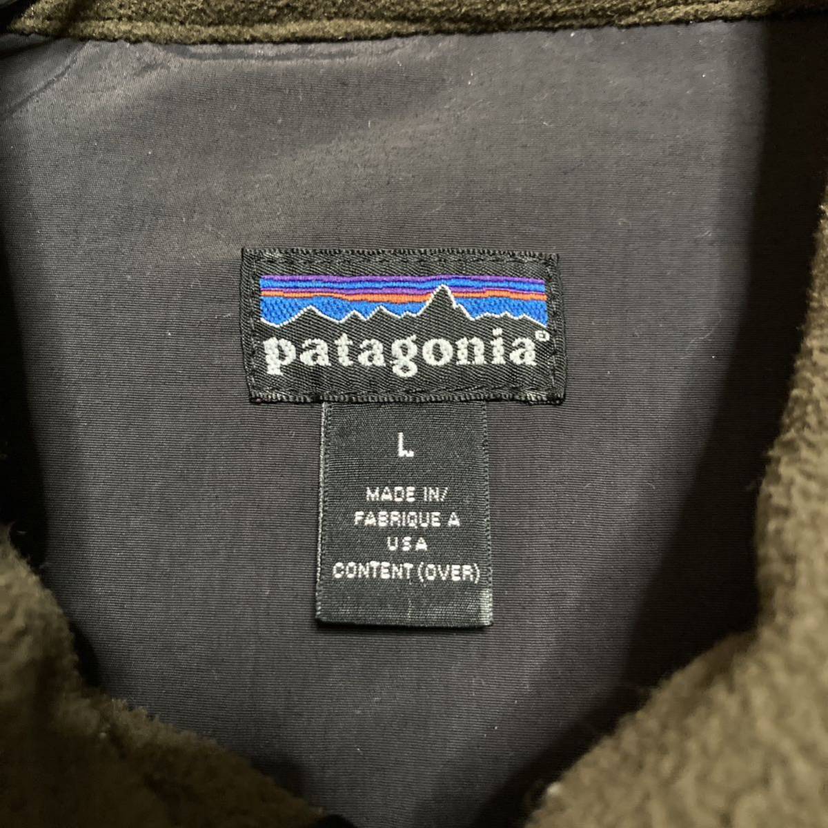激レア patagonia パタゴニア ultra-plush over shirt ウルトラ プラッシュ オーバーシャツ USA製 テストサンプル  Lサイズ 90s