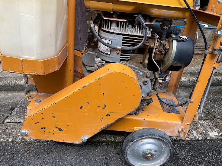 明和コンクリートカッター MK 14型 ロビンエンジン EY 40D 4
